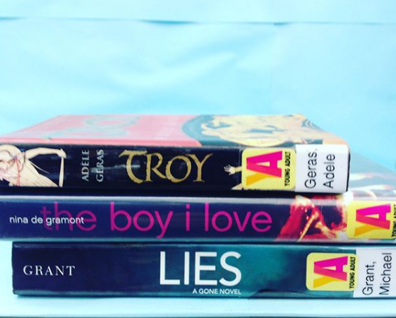 Image for event: Teen Book Spine Poetry Contest